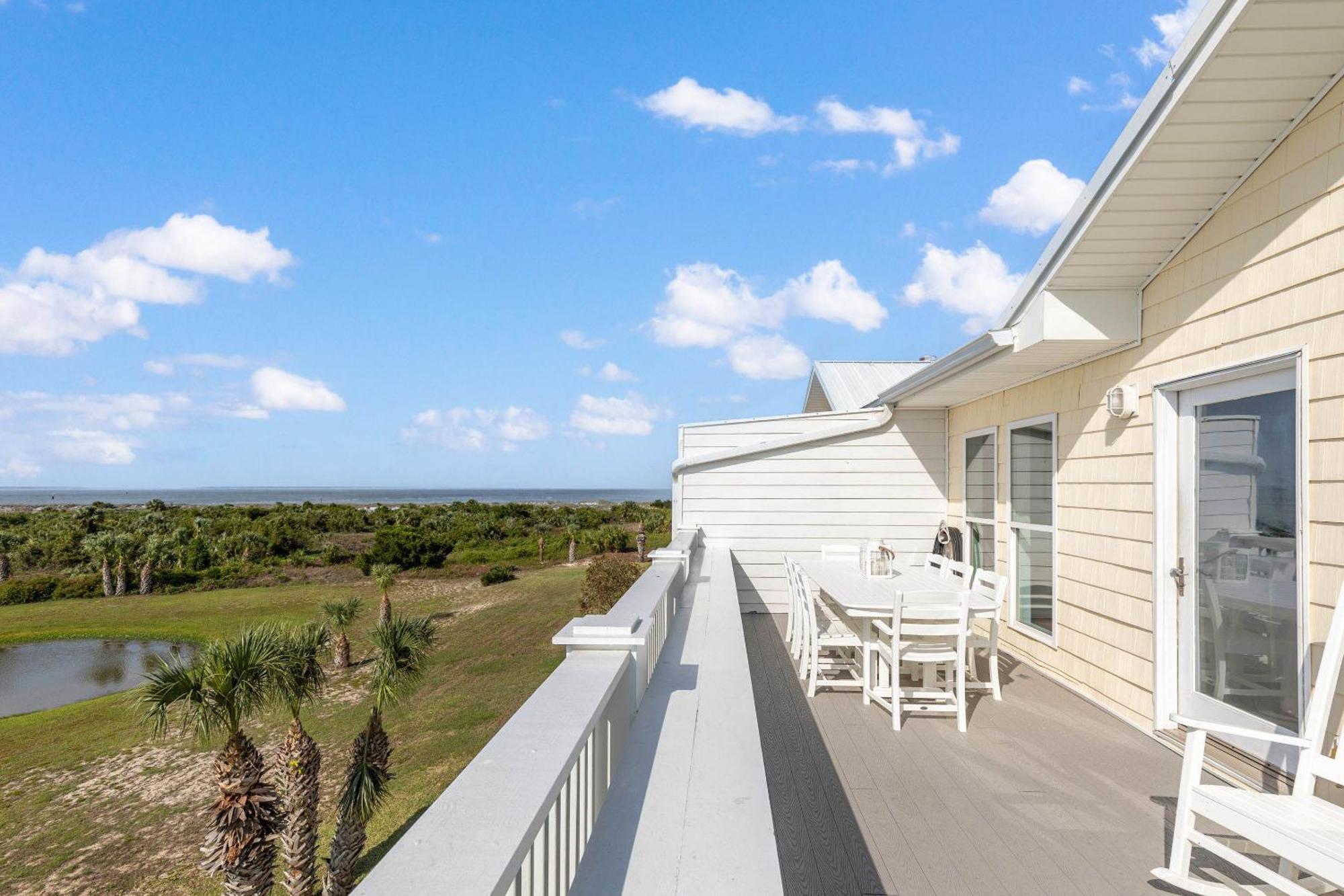 Вілла Captains Cabana Tybee Island Екстер'єр фото